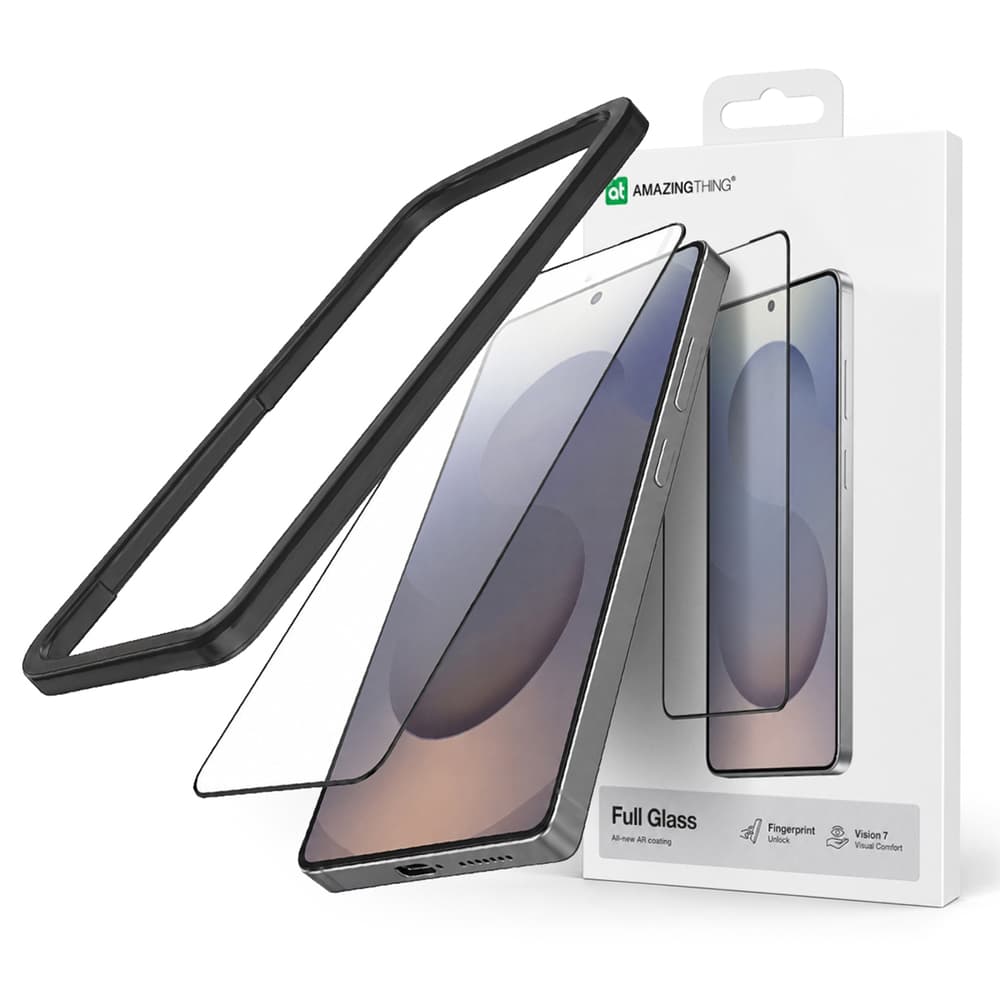 AmazingThing TITAN Vision 7 kaljeno steklo za Samsung S26 Ultra