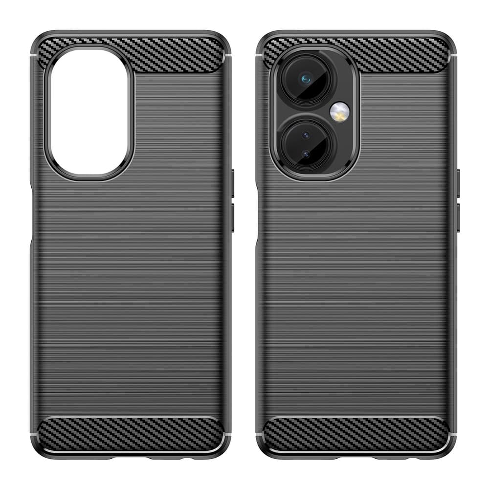 Carbon Case silikonski ovitek za OnePlus Nord CE 3 (črn) 8