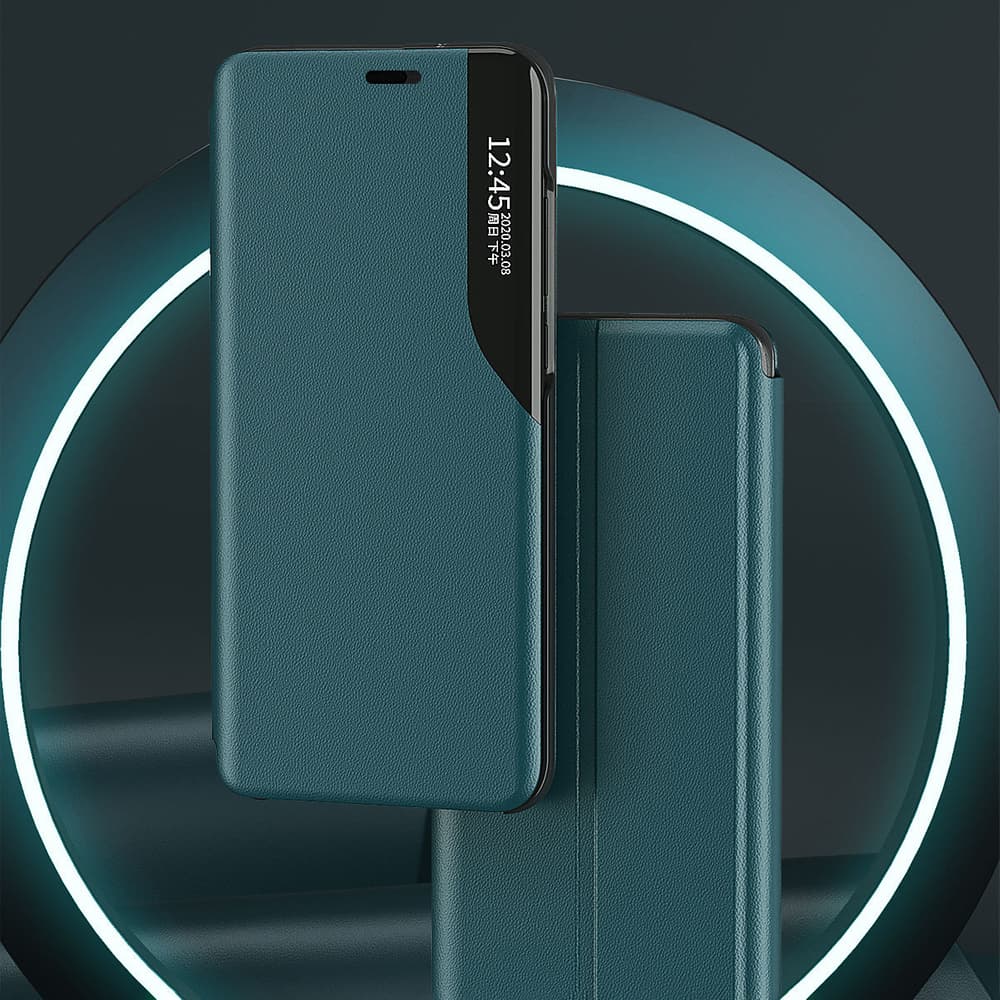Eco Leather View Case Knjižica za iPhone 13 Pro Max - Rdeča 2