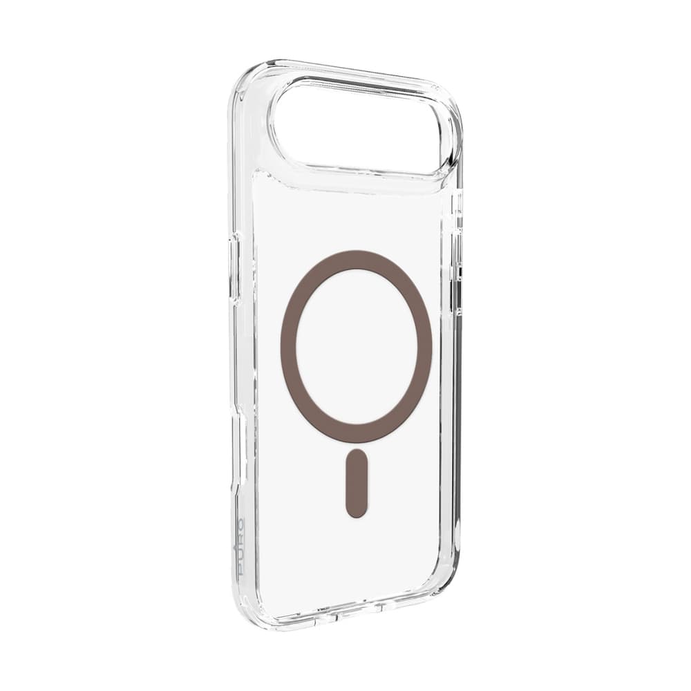 Puro Lite Mag ovitek za iPhone 17 Air - prosojen z rjavim obročem