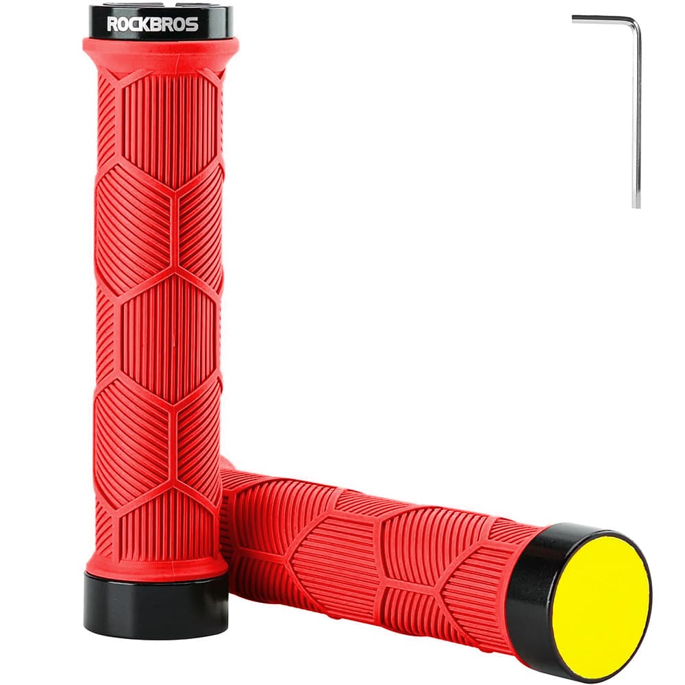 Rockbros 40720007002 kolesarski ročaji z odsevniki - rdeča