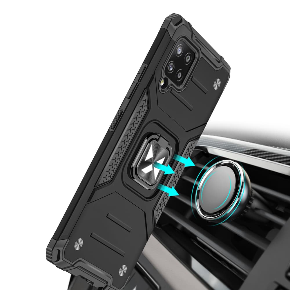 Wozinsky Ring Armor ovitek za Samsung Galaxy A42 5G, modra 6