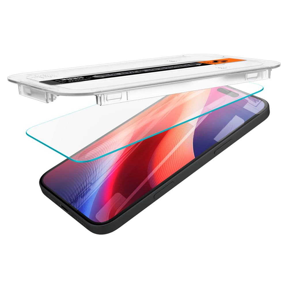 Kaljeno steklo Spigen Glas.tR EZ Fit za iPhone 15 / 16 7
