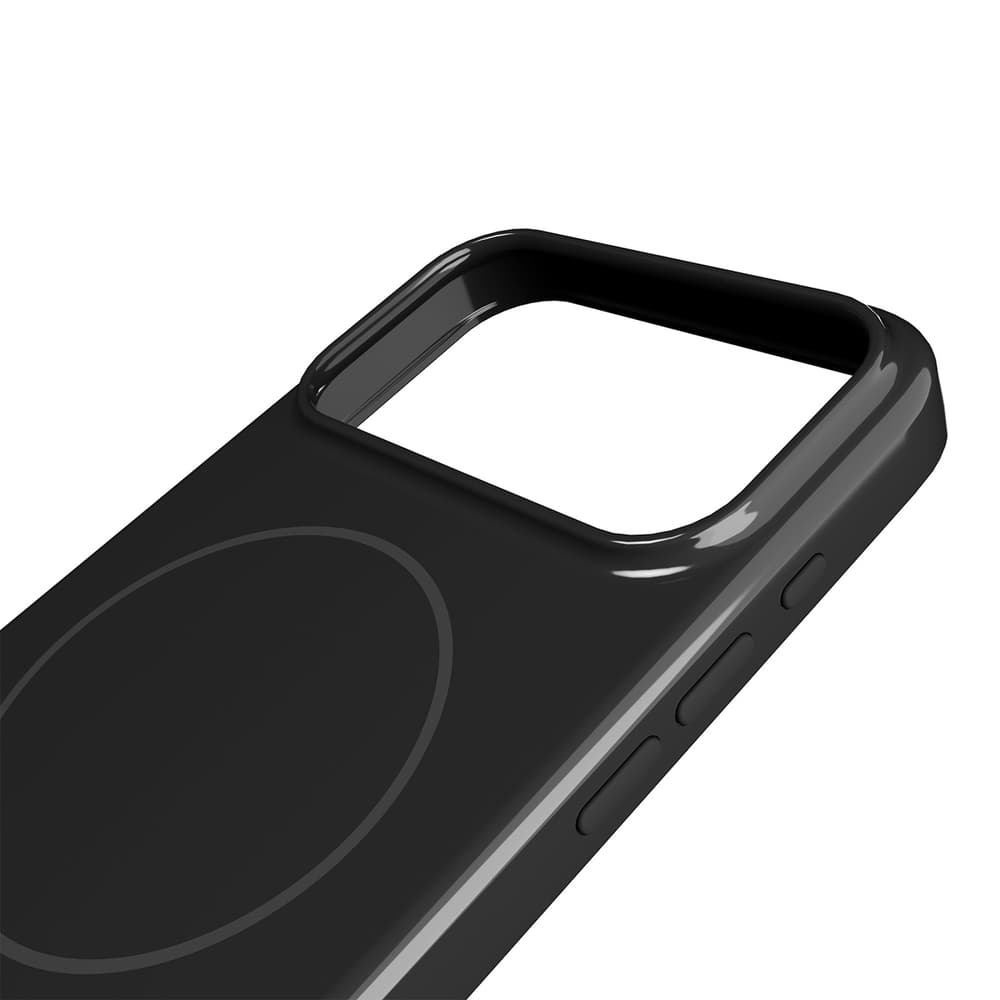 Puro Pulse ovitek za iPhone 17 Pro Max, polikarbonat, črn - MagSafe 7