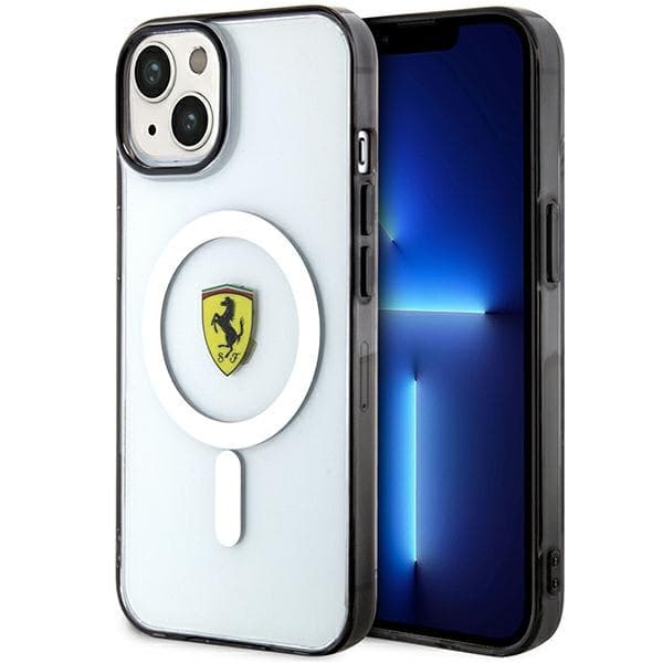 Ferrari FEHMP14SURKT etui za iPhone 14 6.1" prozoren Outline Magsafe