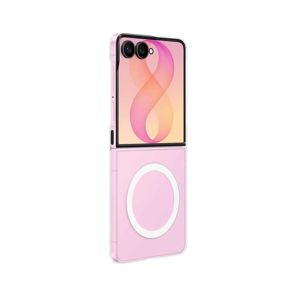 Samsung Clear Magnet ovitek za Galaxy Z Flip 8 (MagSafe) - Prozoren