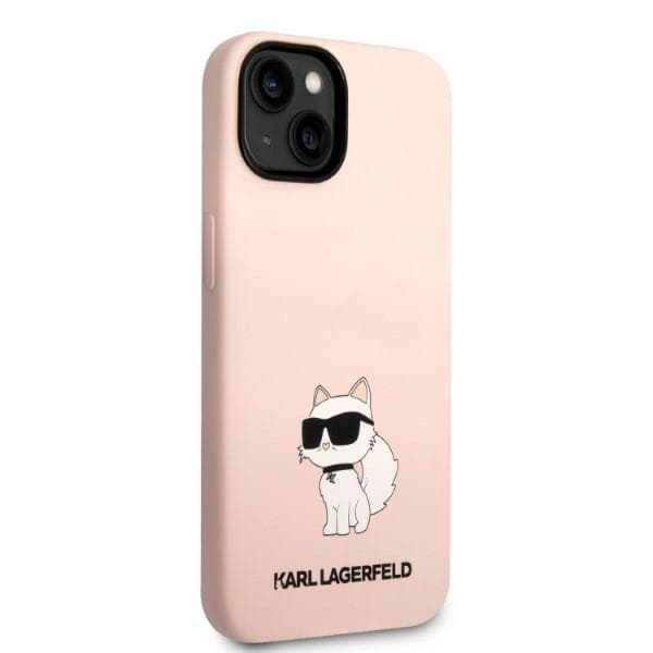 Karl Lagerfeld Silicone Choupette etui za iPhone 14 Plus 6.7" roza 4