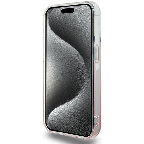 Hello Kitty ovitek IML Gradient Electrop Kitty Head za iPhone 14 Pro - roza 5