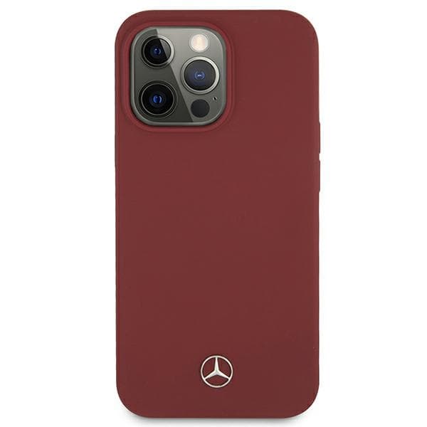 Mercedes etui Silicone Line za iPhone 13 Pro Max - rdeča 3