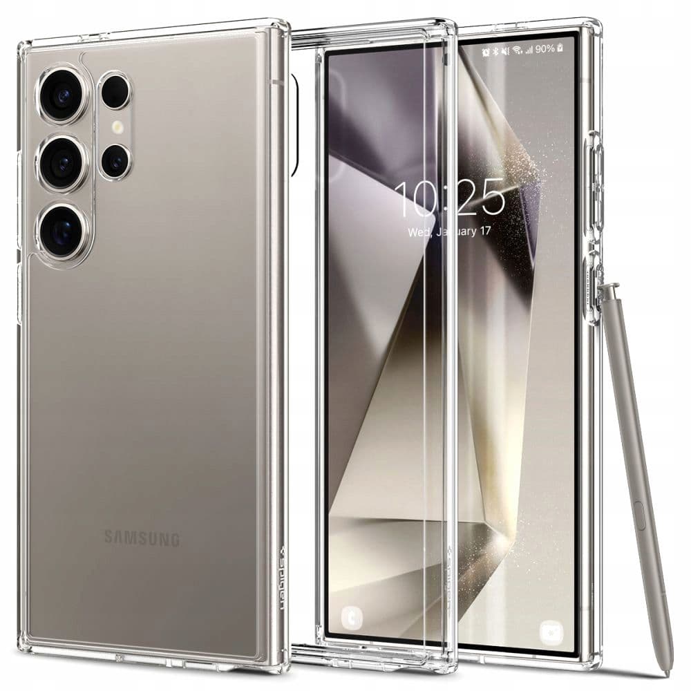 Spigen Ultra Hybrid ovitek za Samsung Galaxy S24 Ultra - prozoren