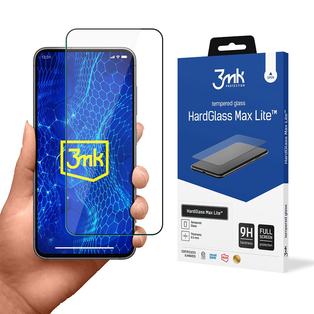 3mk HardGlass Max Lite™ steklo 9H za Samsung Galaxy S24+
