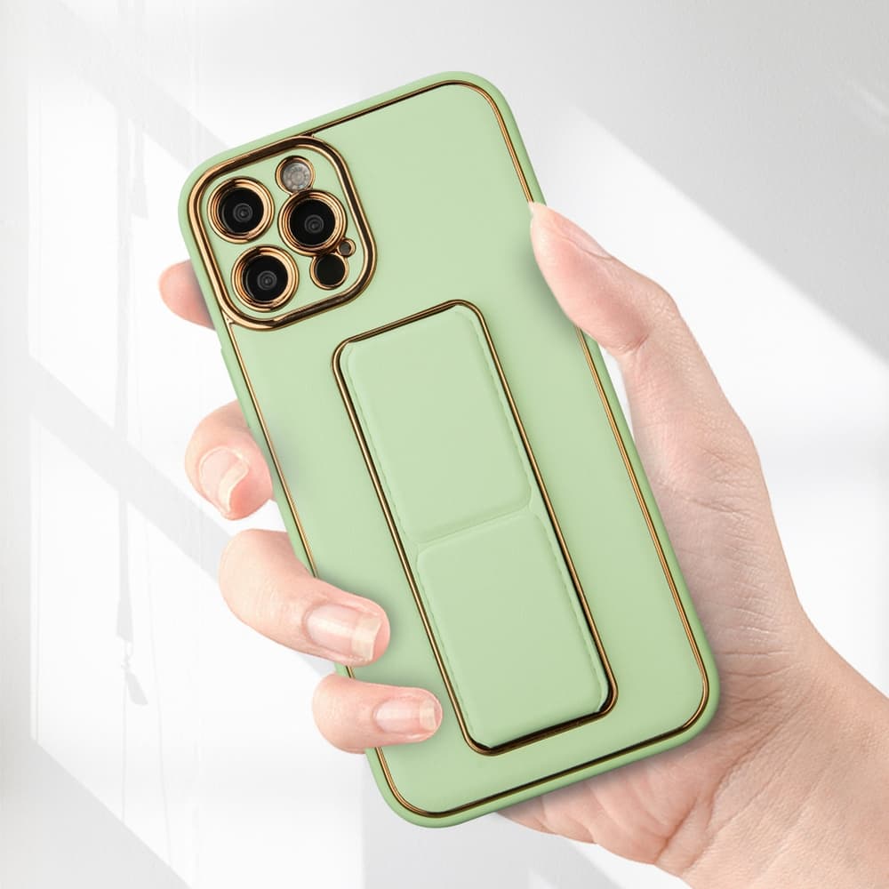 Ovitek z oporo New Kickstand Case za iPhone 12 Pro, moder 6