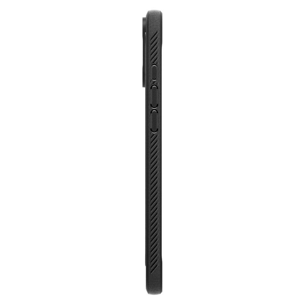 Pritrden ovitek Spigen Rugged Armor MagSafe za iPhone 16 - črn 6