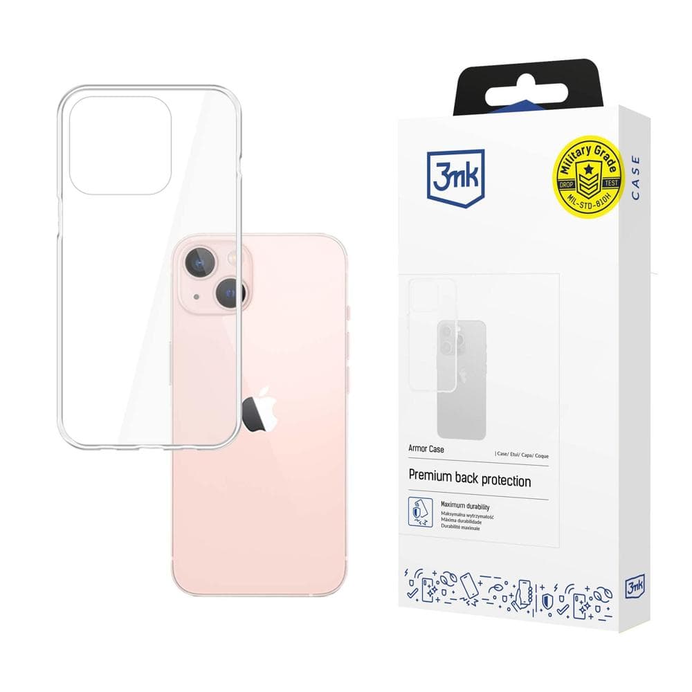 3mk Armor ovitek za iPhone 14 - prozoren