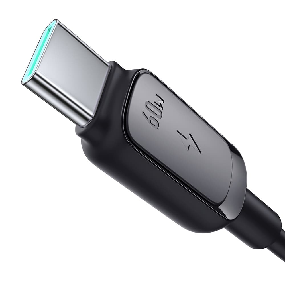 Joyroom A14 USB-C / USB-C 60W kabel 1.2m - črn