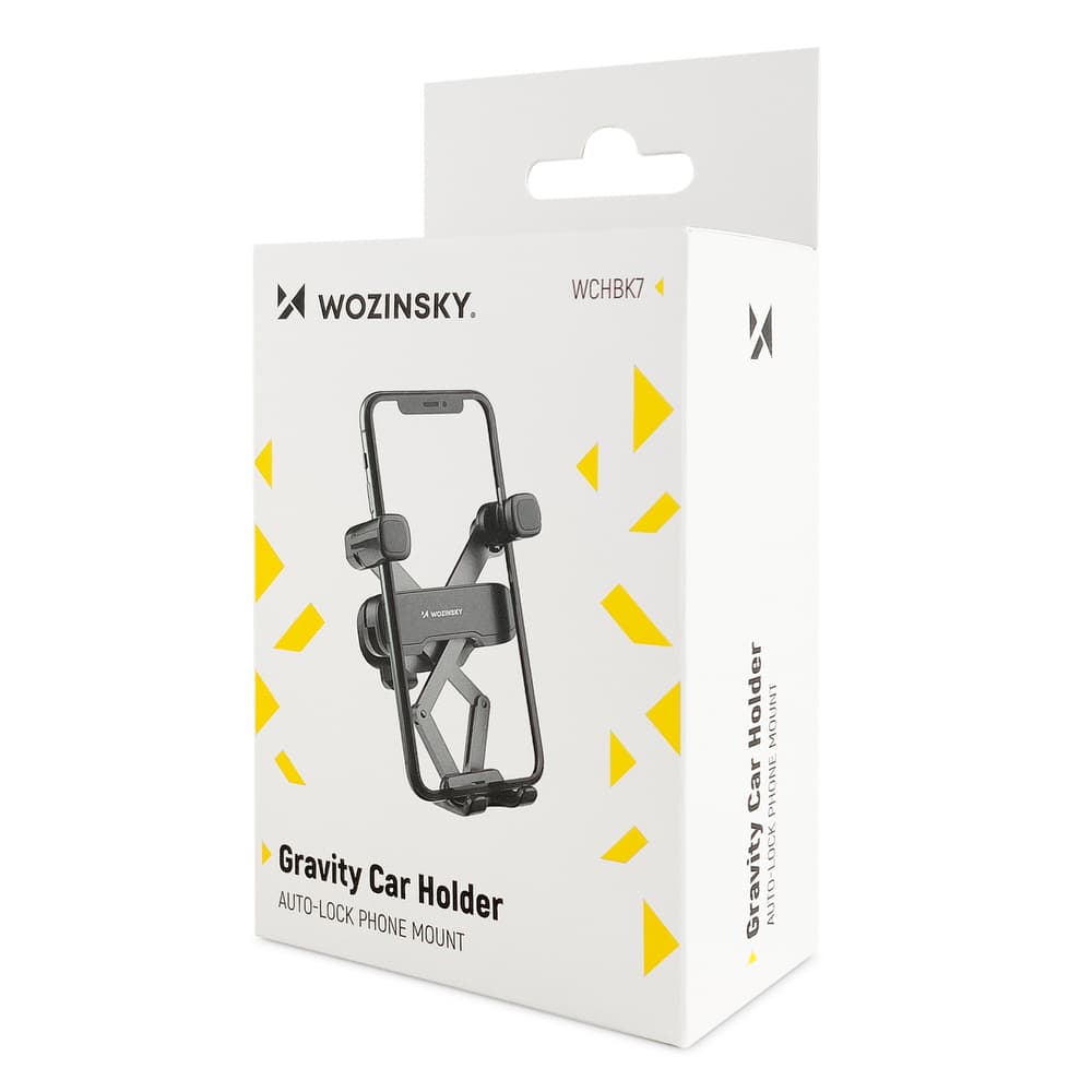 Wozinsky Gravity avtomobilski držalo za telefon (črn) 6