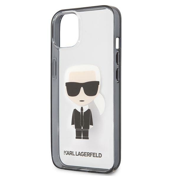 Karl Lagerfeld Ikonik Karl ovitek za iPhone 13 mini - prozoren 6