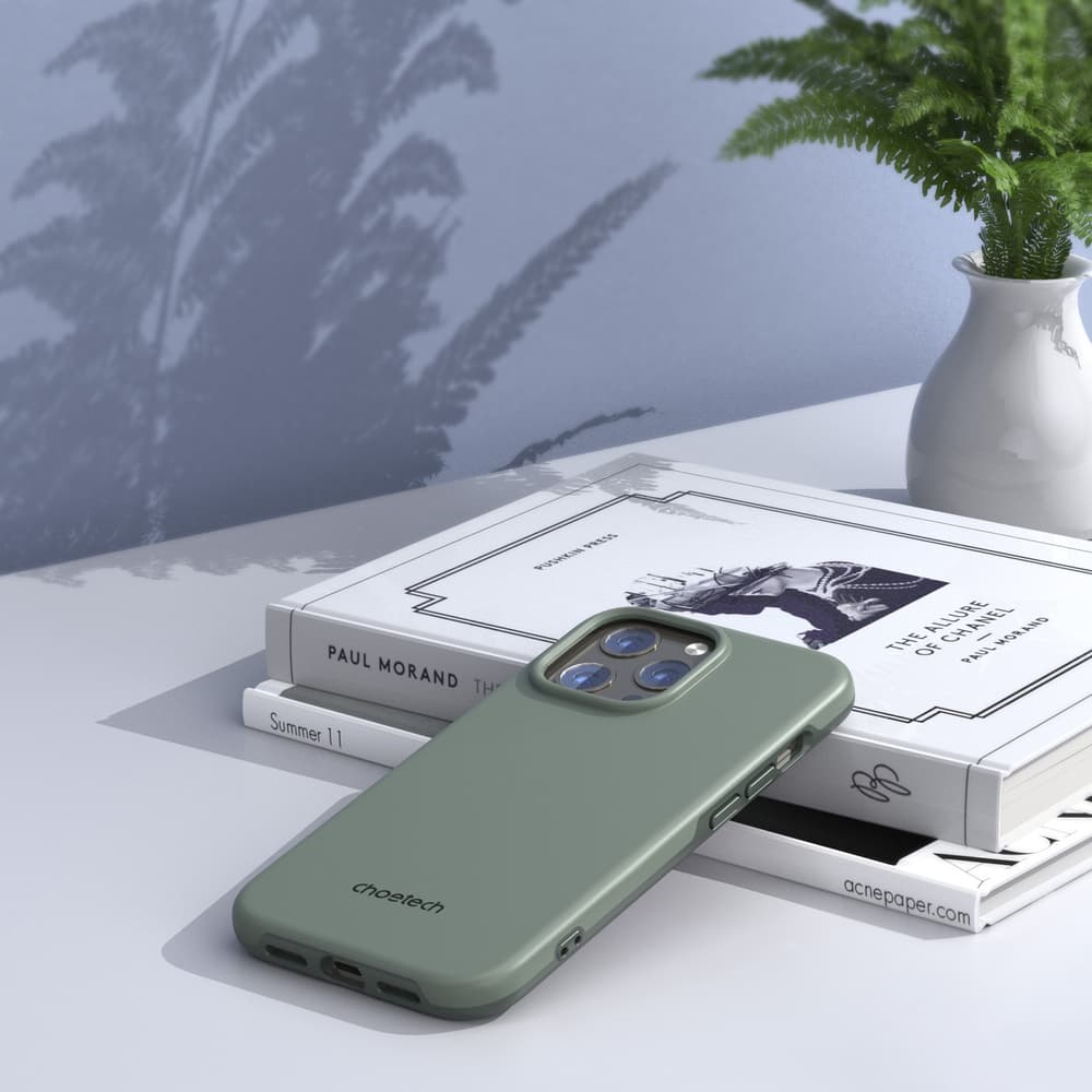 Ovitek Choetech MFM Anti-drop za iPhone 13 Pro, zelen 8
