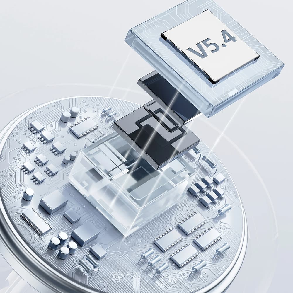 Dudao U21 TWS ANCENC Bluetooth slušalke - bele 4
