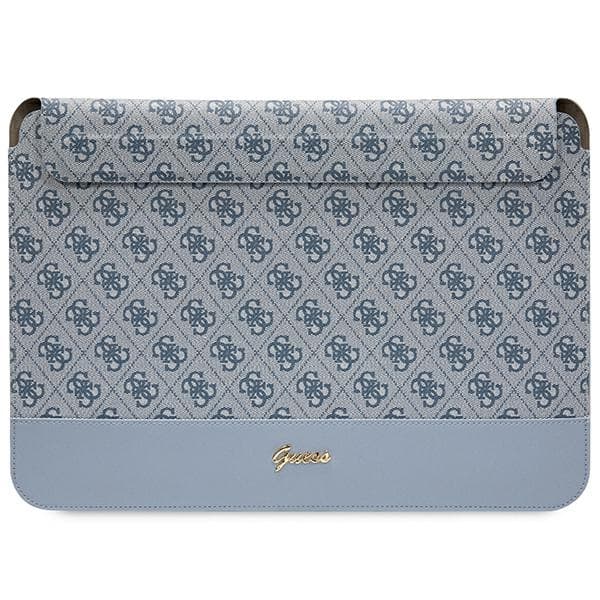 Etui za 14" prenosnik Guess 4G Stripe Metal Logo - modra
