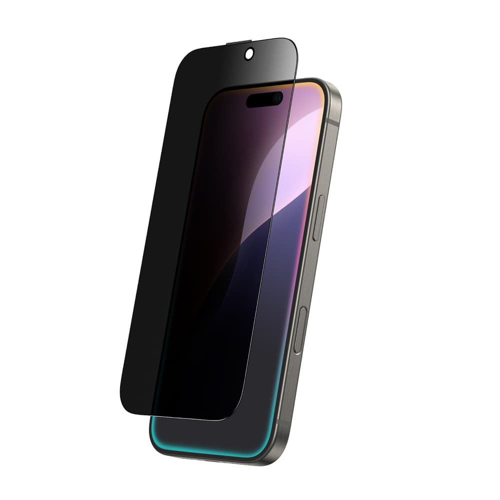 AmazingThing Radix Privacy Glass kaljeno steklo s filtrom zasebnosti za iPhone 16 Plus