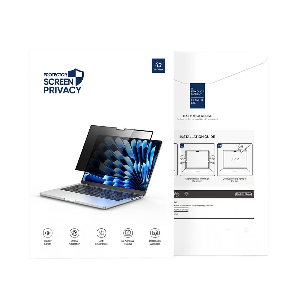 Dux Ducis Privacy Film za MacBook Pro 15" (2017/2018), črna 3