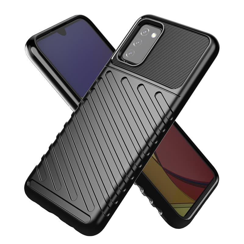 Hurtel Thunder Case ovitek za Samsung Galaxy A03s, črn 2
