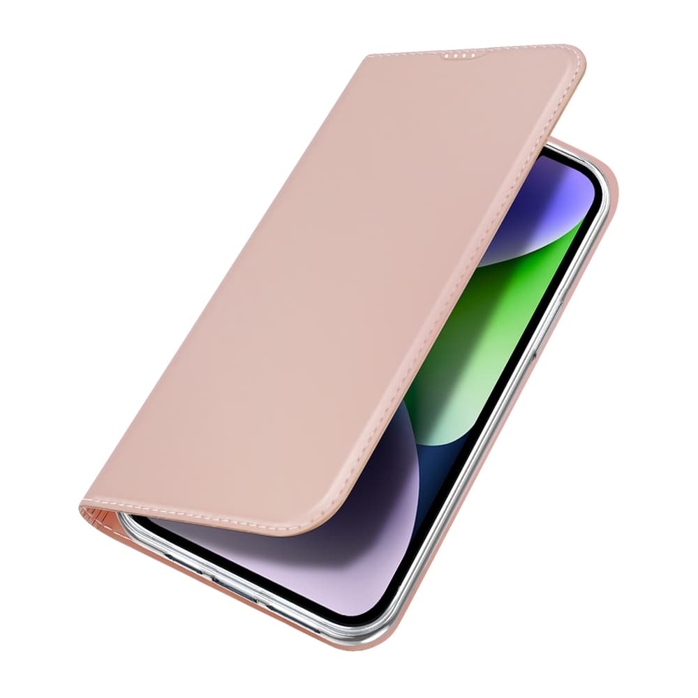 Dux Ducis Skin Pro denarnica ovitek za iPhone 15 Plus - Roza 4