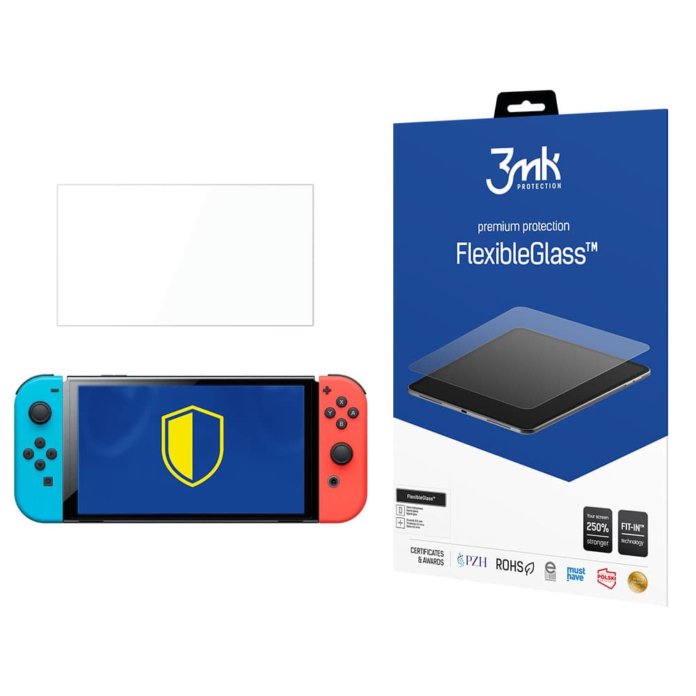 3mk FlexibleGlass™ za Nintendo Switch OLED (8.3") - Hibridno steklo