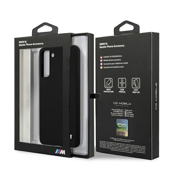 Ovitek BMW Silicone M Collection za Samsung Galaxy S21+ - Črna 8