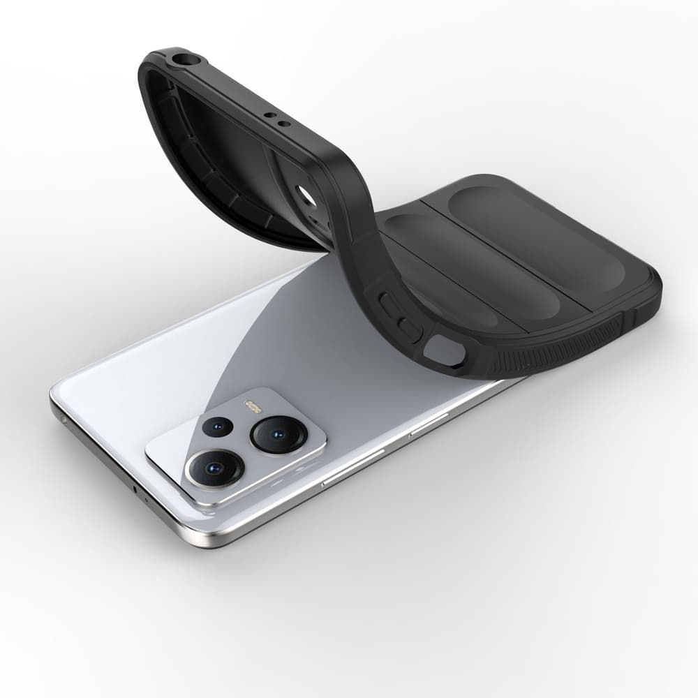 Magic Shield ovitek za Xiaomi Redmi Note 12 5G / Poco X5 5G (okLopni, črn) 6