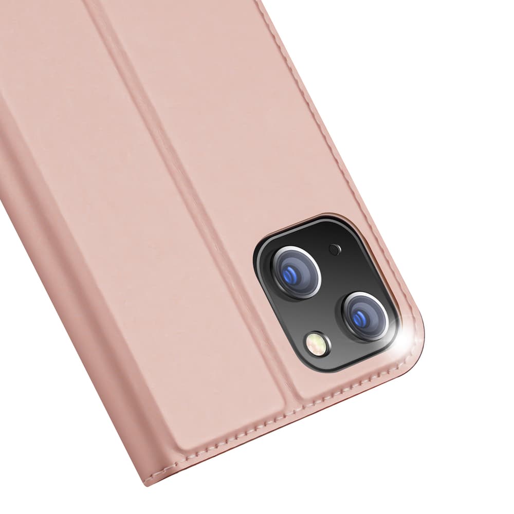 Dux Ducis Skin Pro denarnica ovitek za iPhone 15 Plus - Roza 3