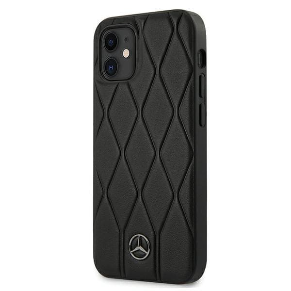 Mercedes ovitek Wave Line za iPhone 12 mini (5,4") - Črn 2