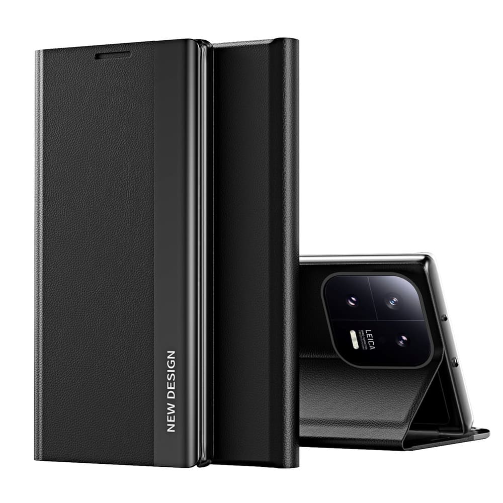 Hurtel Sleep Case Pro etui za Xiaomi 13 Lite s stojalom, črn