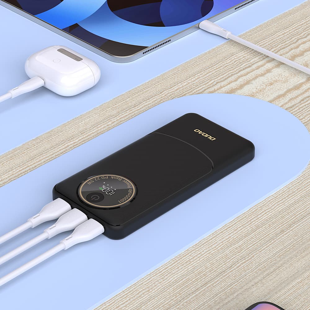 Dudao K12Pro Power Bank 22.5W PD 20000mAh USB-A, USB-C 4