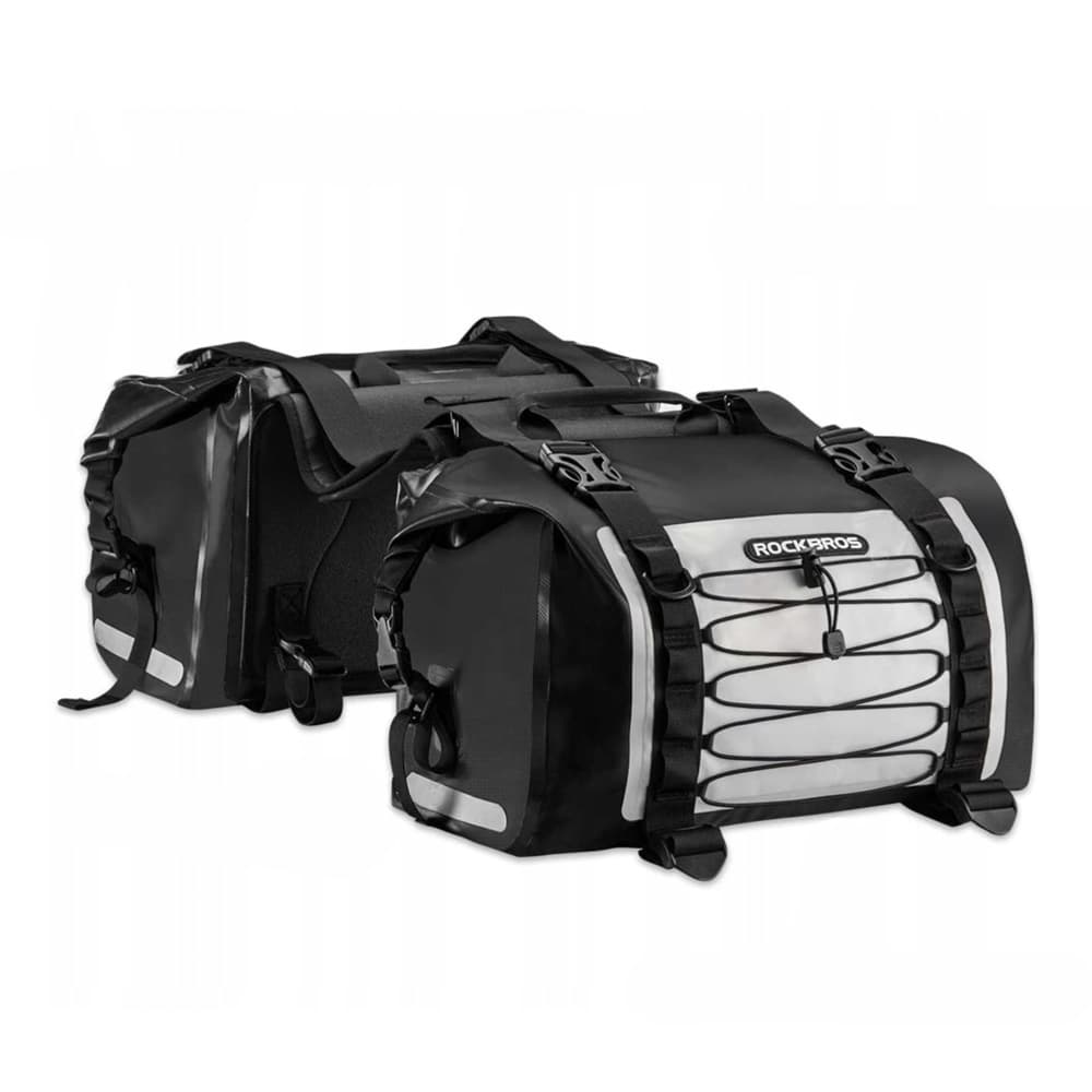 Rockbros AS-010BGR vodotesna motoristična torba (2x30L) - siva 3
