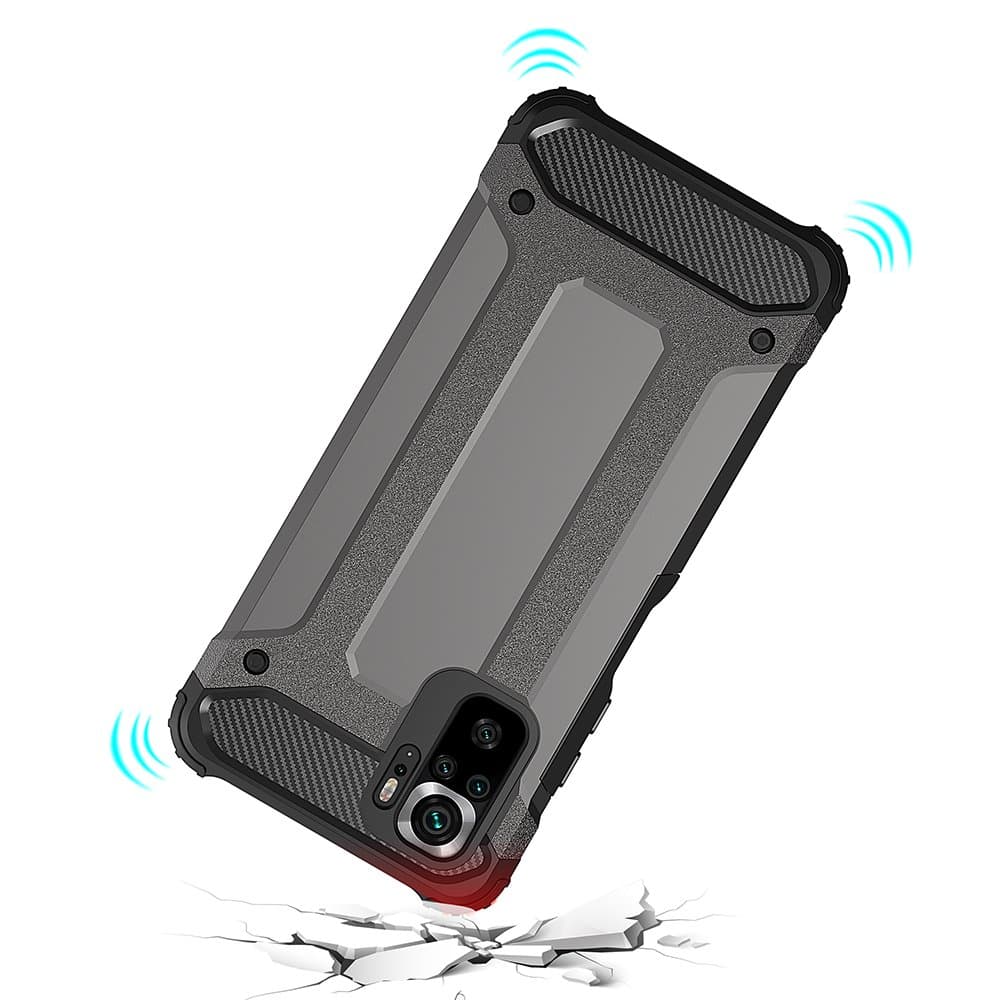 Hybrid Armor ovitek za Xiaomi Redmi Note 11 Pro+ 5G, moder 8
