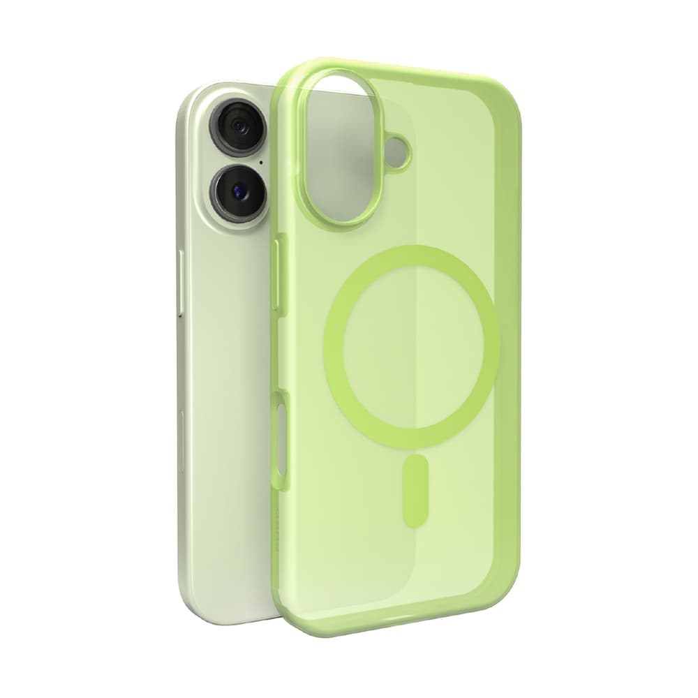 Puro Daylight Silikonski ovitek za iPhone 17 (združljiv z MagSafe) - Svetlo zelen