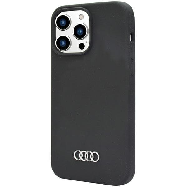 Ovitek Audi Silikonski za iPhone 14 Pro 6.1" črn 6