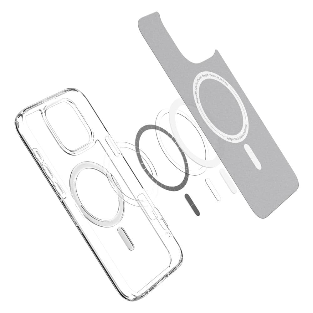 Ovitek Spigen Ultra Hybrid MagSafe za iPhone 16 Pro - bel 8