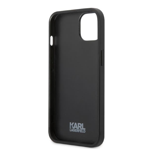 Karl Lagerfeld Monogram Ikonik Patch ovitek za iPhone 13 mini (5.4") - moder 7