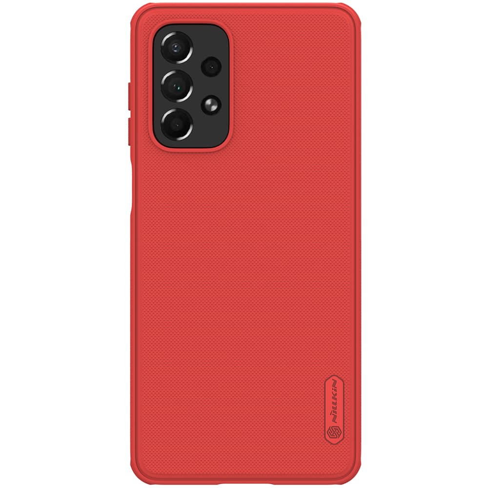 Nillkin Super Frosted Shield Pro ovitek za Samsung Galaxy A73 rdeč