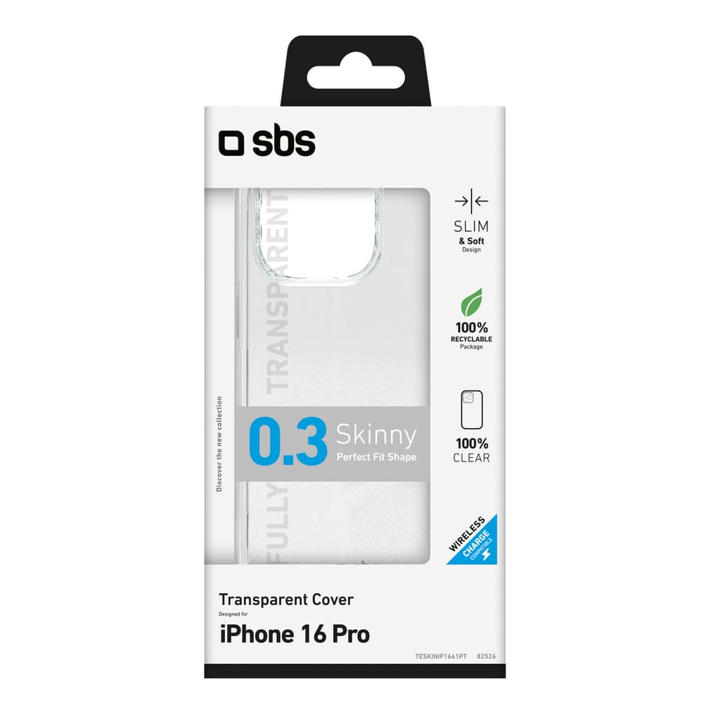 SBS Skinny ovitek za iPhone 16 Pro - prosojen 2