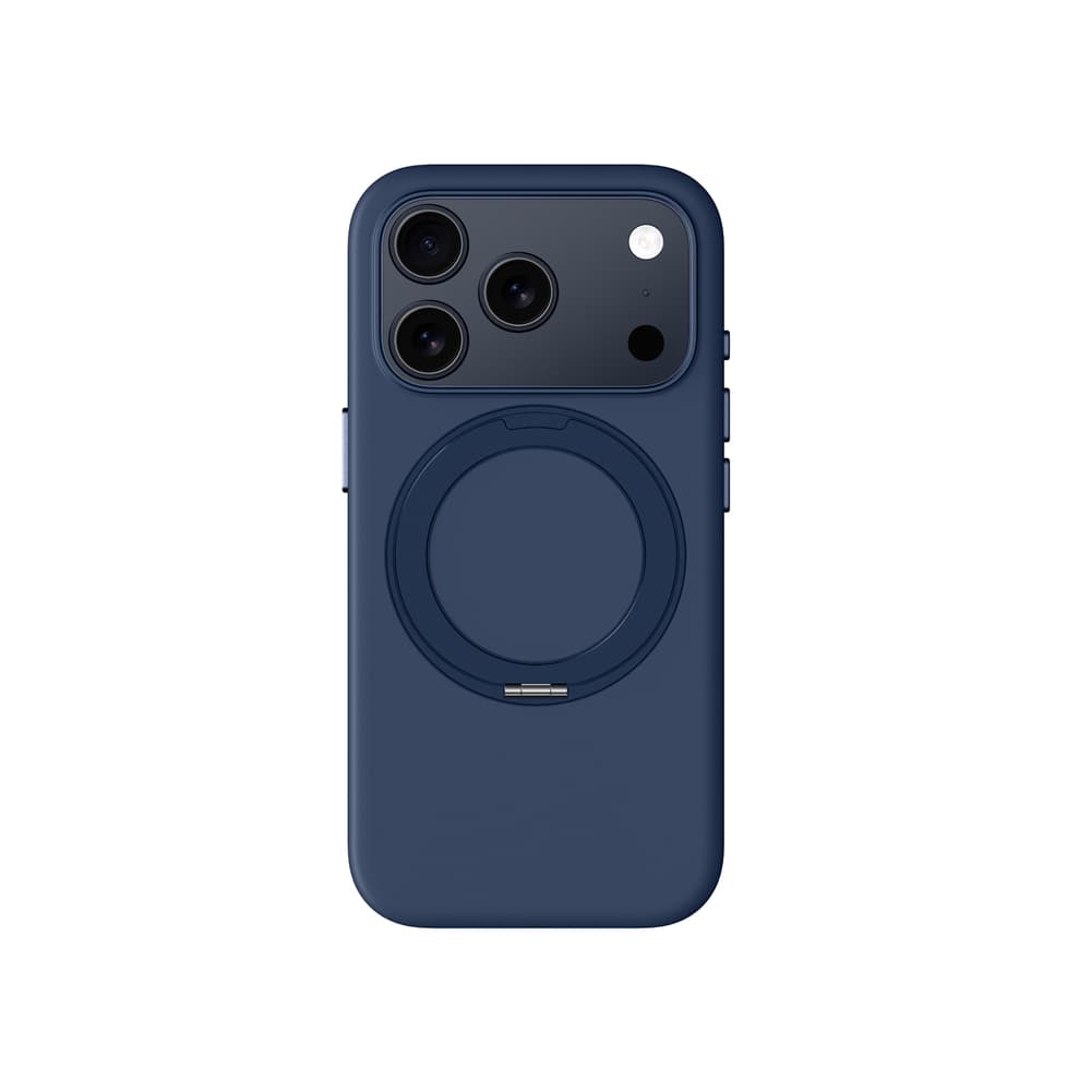Etui AmazingThing Cloudie za iPhone 17 Pro Max z stojalom, moder 2