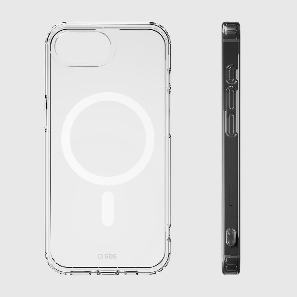 SBS zaštitni etui Cover Light Mag za iPhone 16e/17e, s MagSafe, prozoren 7