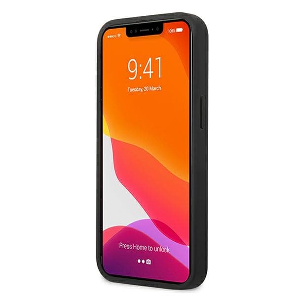 Ovitek Karl Lagerfeld Leather Ikonik za iPhone 13 mini, roza 5