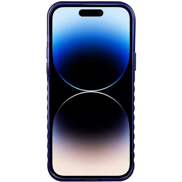 Audijeva ovitek MagSafe Big Logo IML za iPhone 14 Pro Max - moder 4