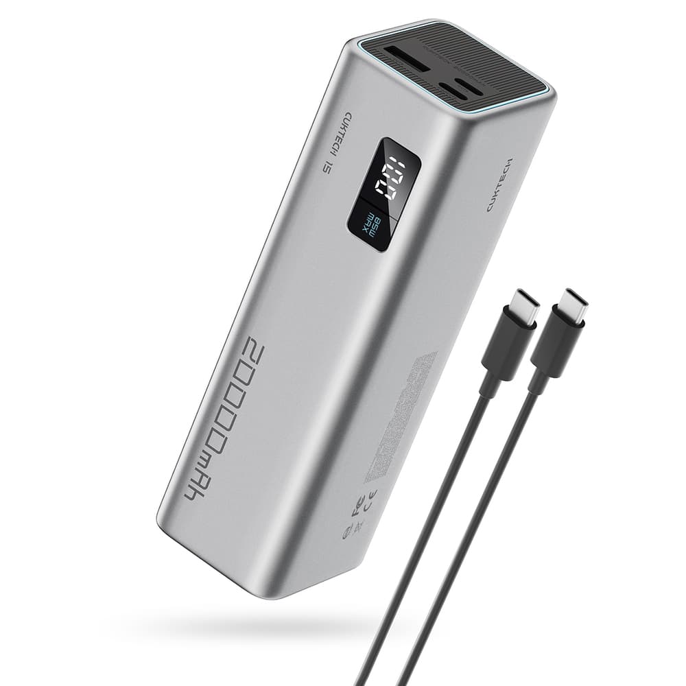 Powerbank Cuktech CUKP200XGLGR 85W 20000mAh, siva
