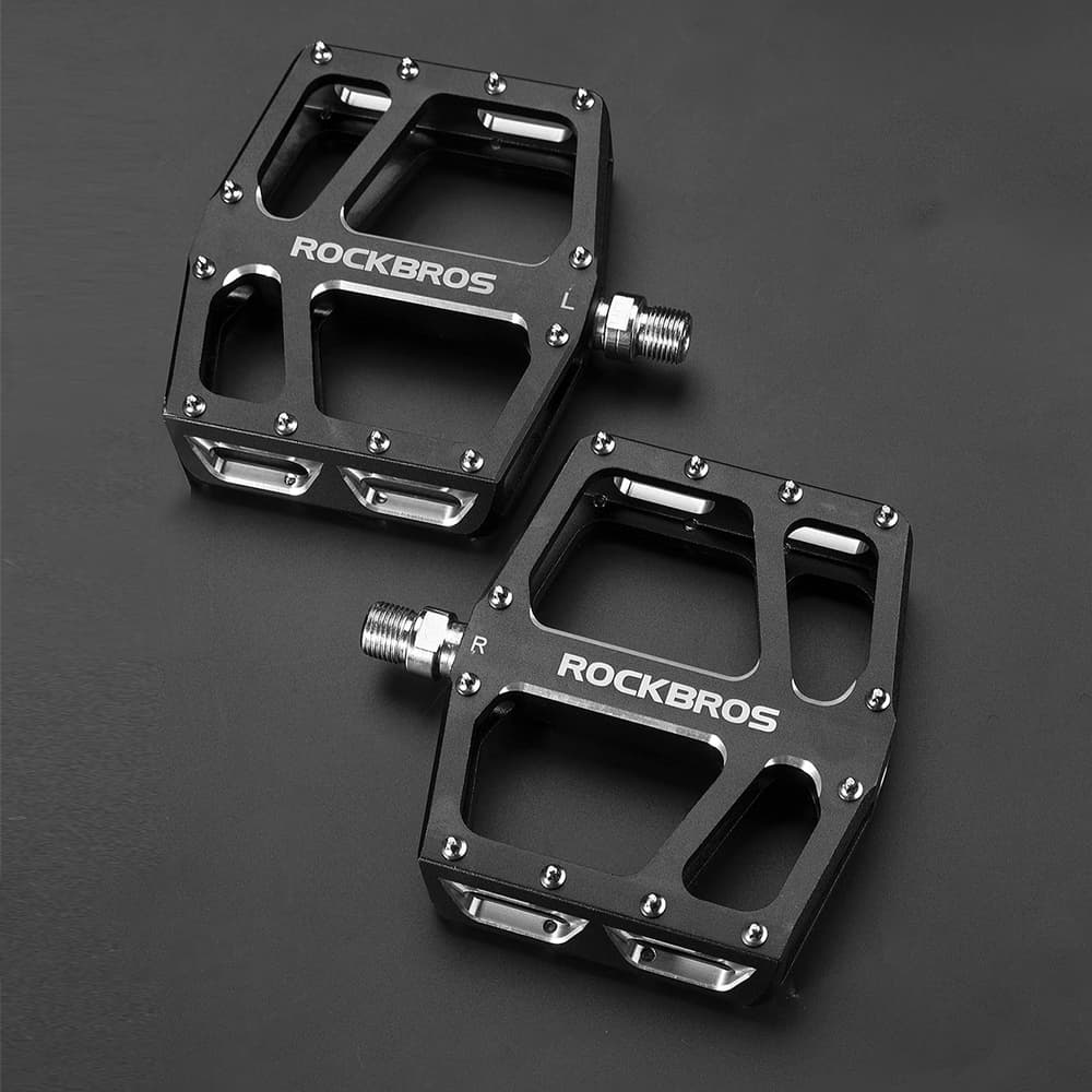 Rockbros K399-BK široka platforma pedala za kolo - črna 6