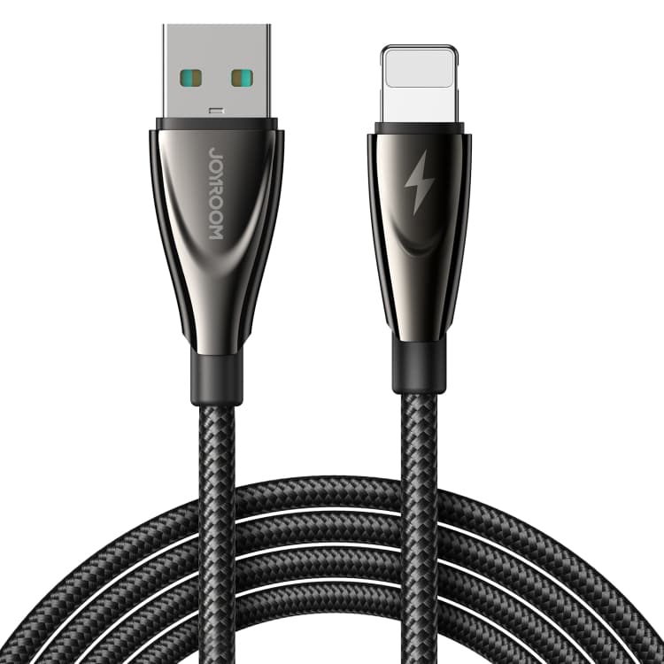 Joyroom Pioneer USB-A / Lightning 3A 1.2m kabel - črn